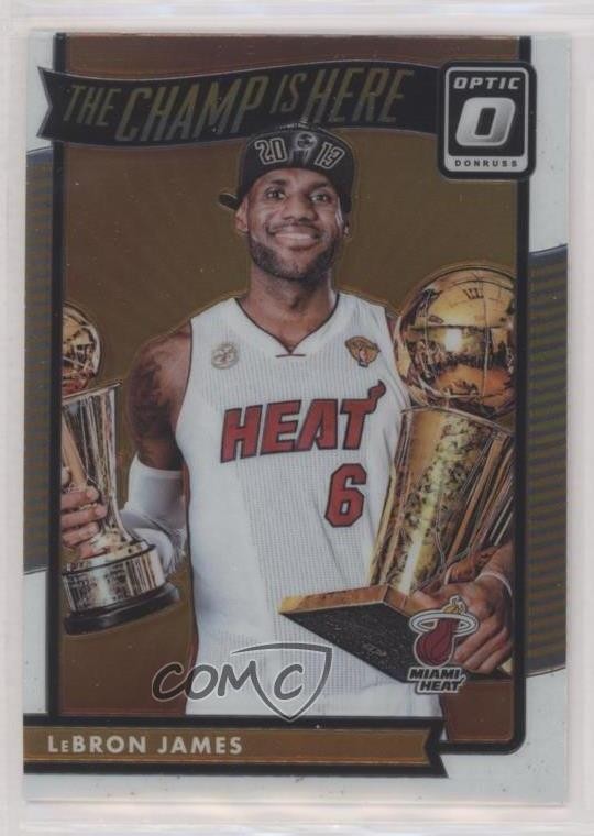 2016-17 Panini Donruss Optic The Champ is Here LeBron James #1 yf0