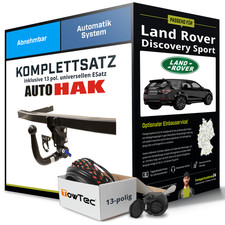 Für LAND ROVER Discovery Sport Typ L550 Anhängerkupplung abn +eSatz 13po uni 14-