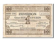 [#83421] Banknote, Netherlands, 1 Gulden, 1918, VF