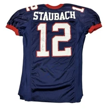 Nike SMU Southern Methodist Mustangs #12 Football Jersey Roger Staubach Signed