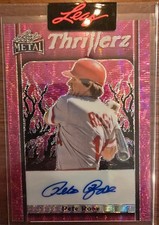 2020 Leaf Pete Rose Charlie Hustle Edition Baseball Cards - Checklist Added 24