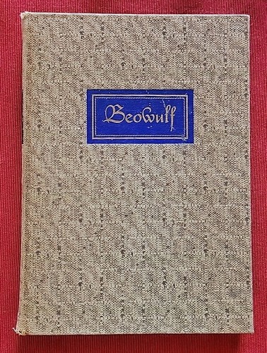 Beowulf translated by W E Leonard Heritage Press 1939 HC Lynd Ward Illust. Book