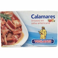 Vigilante Calamares Tintenfisch StüCke In Amerikanischer SoßE 115G Dose