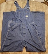 VTG SEARS workwear Tradewear Denim Overalls Carpenter Bib EUC union made