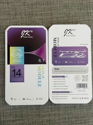 iPhone 14 JK OLED Display Touchscreen IC Transfer Metal Box Zertifikat