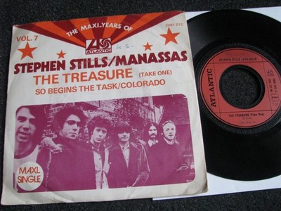 Stephen Stills/ Manassas-The Treasure 7'' Vinyl-1972 Holland-Atlantic-2091 212