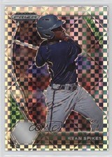 2021 Panini Prizm Draft Picks Power Plaid Prizm 18/35 Ryan Spikes #PDP100 0o1