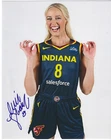 SOPHIE CUNNINGHAM Signed 8 x 10 Photo WNBA Basketball INDIANA FEVER Free Ship