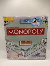 Hasbro: 3 Games in 1 -Monopoly, Chutes & Ladders, Trouble (2024) NEW