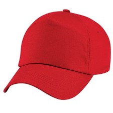 Beechfield Plain Boys /Girls Childrens /Kids Original 5 Panel Baseball (RW217)