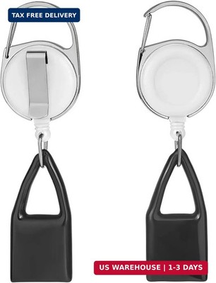 2 PCS Retractable Lighter Leash, Anti-Lost Pants Lighter Clip Protective Cover,