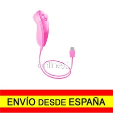 Mando Nunchuck para Nintendo WII/ WII U color Rosa en a0545