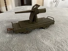 Marx Army Train Gun Flatbed