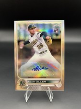 2022 Topps Chrome Update Adam Oller #AC-AO Refractor Auto