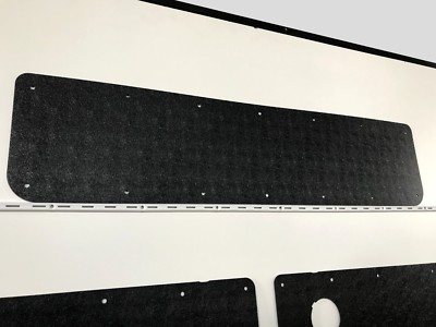 Black ABS Waterproof Full Kit Door Cards Toyota Landcruiser 60 61