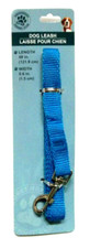 Greenbrier Kennel Club 1/2"x 48" Dog Leash Blue