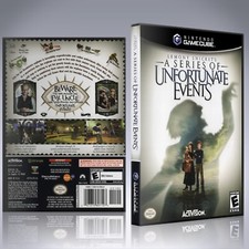 GameCube Replacement Case - NO GAME - Lemony Snicket