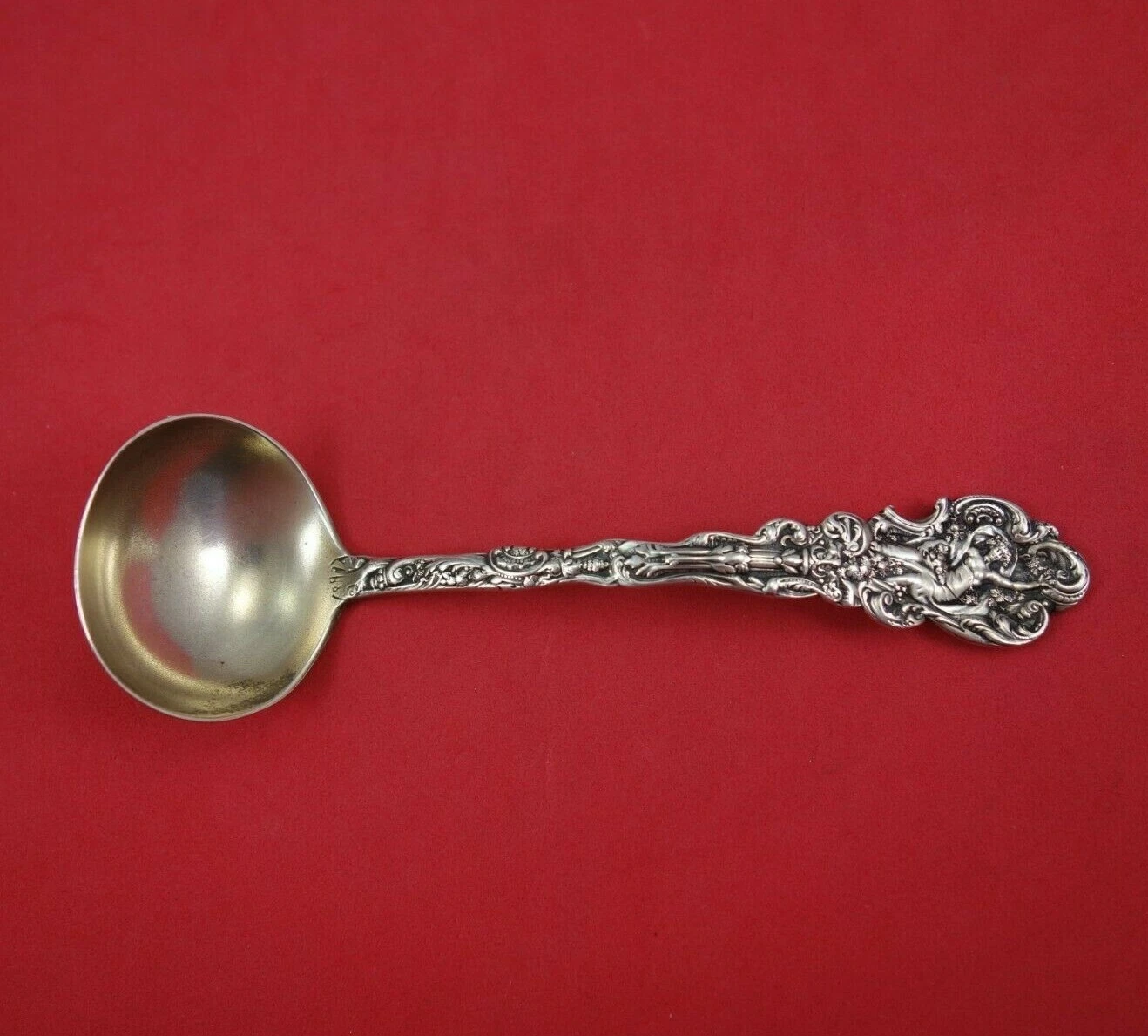 Versailles by Gorham Sterling Silver Sauce Ladle 6" Serving Antique Multi-Motif
