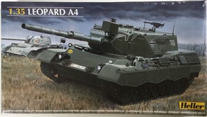 Heller 1:35 Scale Leopard A4 Military Tank Plastic Kit #81136. Factory