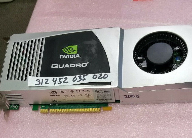 HP NVIDIA QUADRO FX 4800 GRAPHICS CARD VIDEO CARD 900-50607