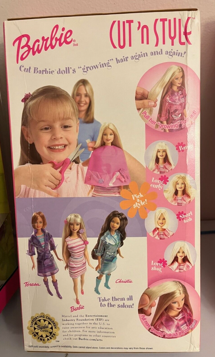 Cut 'n Style Barbie 2002 Mattel #56891 | eBay