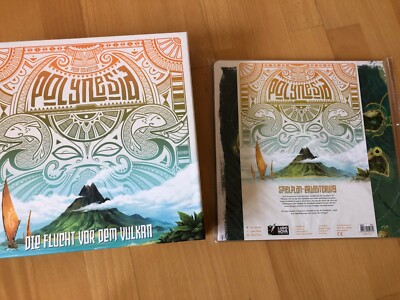 Ludonova, Polynesia   Die Flucht vor dem Vulkan. Brettspiel. Familienspiel. TOP!