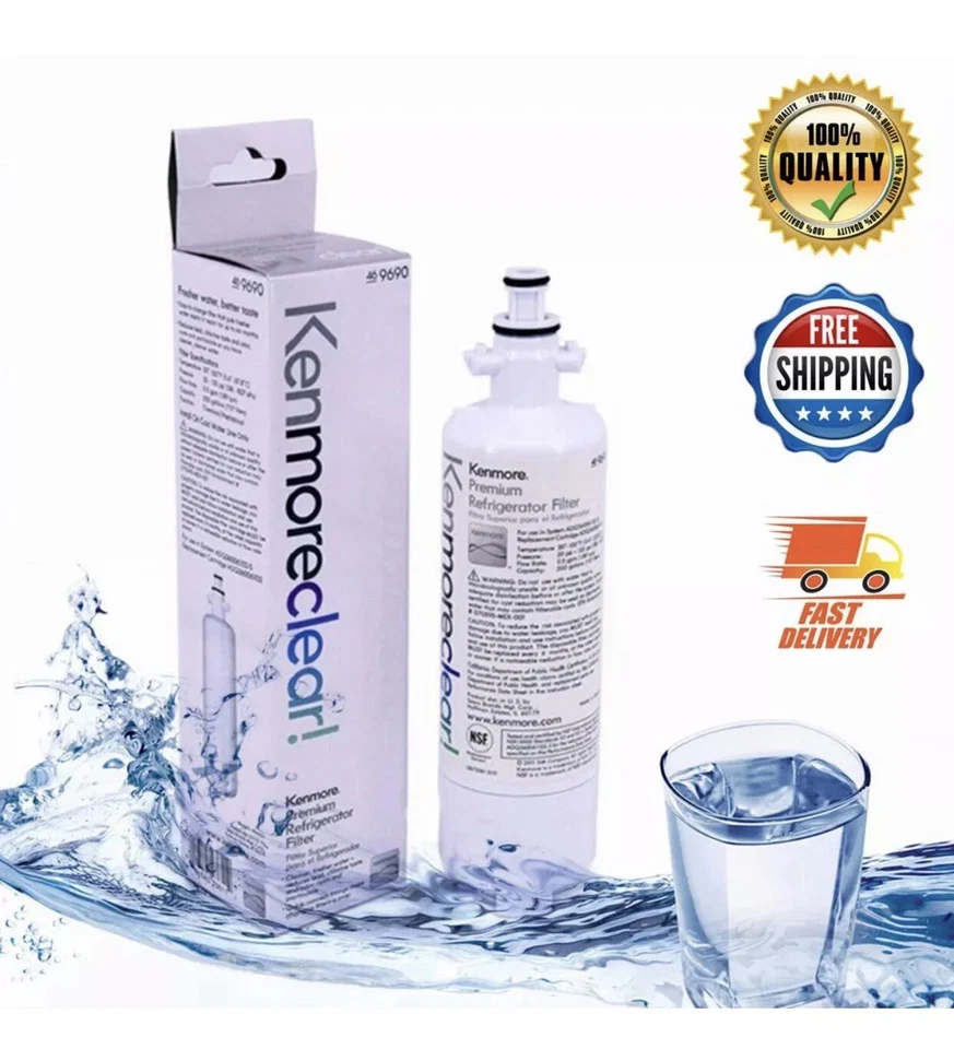 Genuine OEM Kenmore Clear 46-9690 469690 Refrigerator Water Filter ADQ36006102-S - Image 2 of 4