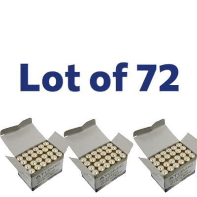 72 pack AAA Batteries Atomic Ultra Alkaline 1.5V LR03 AM4 Wholesale Bulk Lot