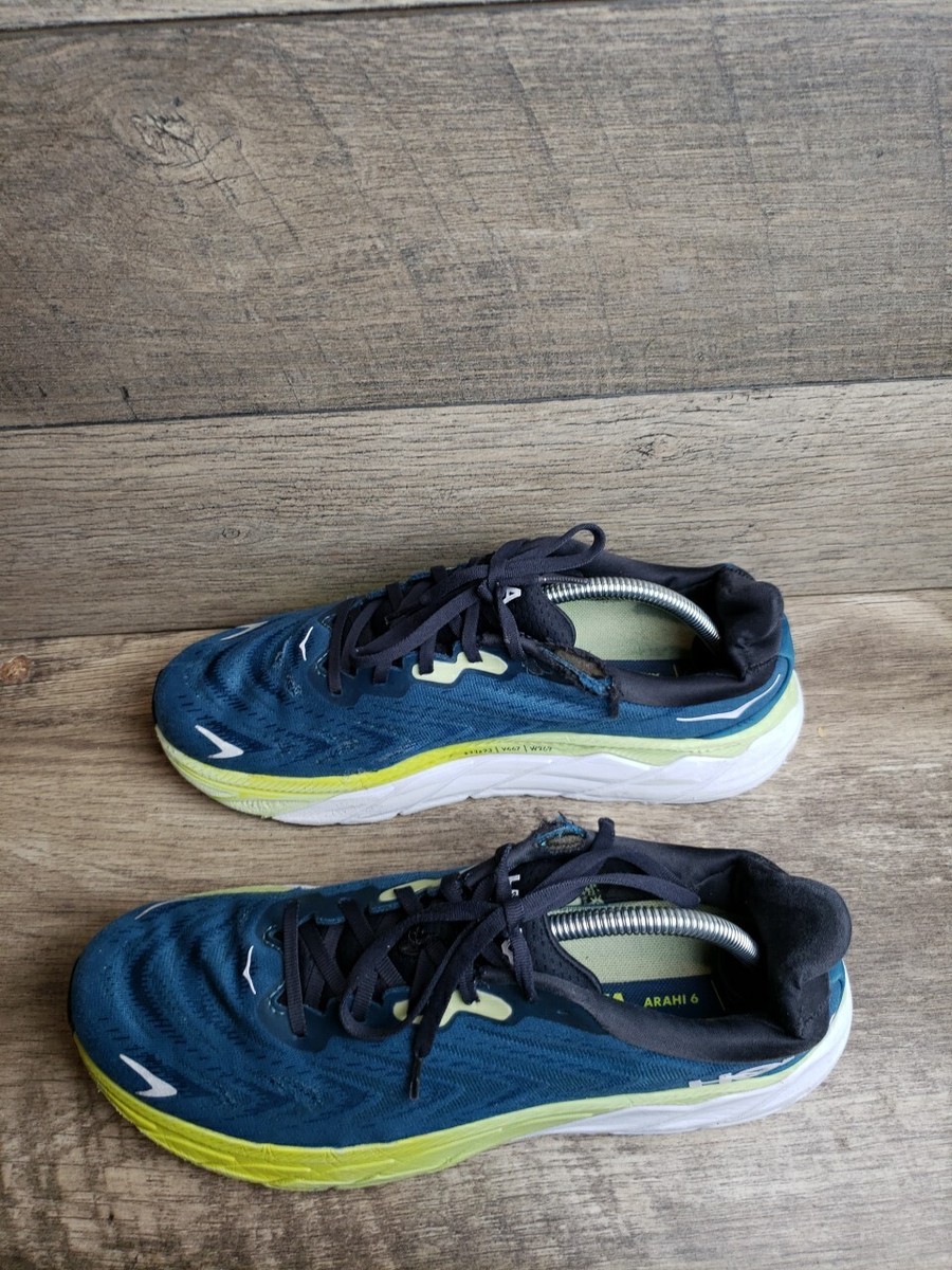 Hoka One One Arahi 6 Running Shoes Men\'s Size 10 D Blue Hoka One One Arahi 6 Men  main image 4