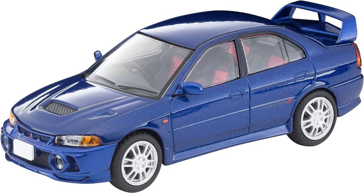 Tomytec Vintage Mitsubishi Lancer Evolution IV GSR JDM Metal Tomytec Vintage Mitsubishi Lancer Evolution IV GSR JDM Metal