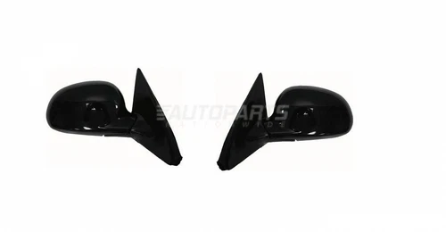 Left & Right Side Manual Door Mirror Fits 1992-1995 Honda Civic Hatchback Coupe
