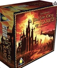FALLEN CITY OF KAREZ Fantasy Board Game Golden Egg Games SEALED NEW!!