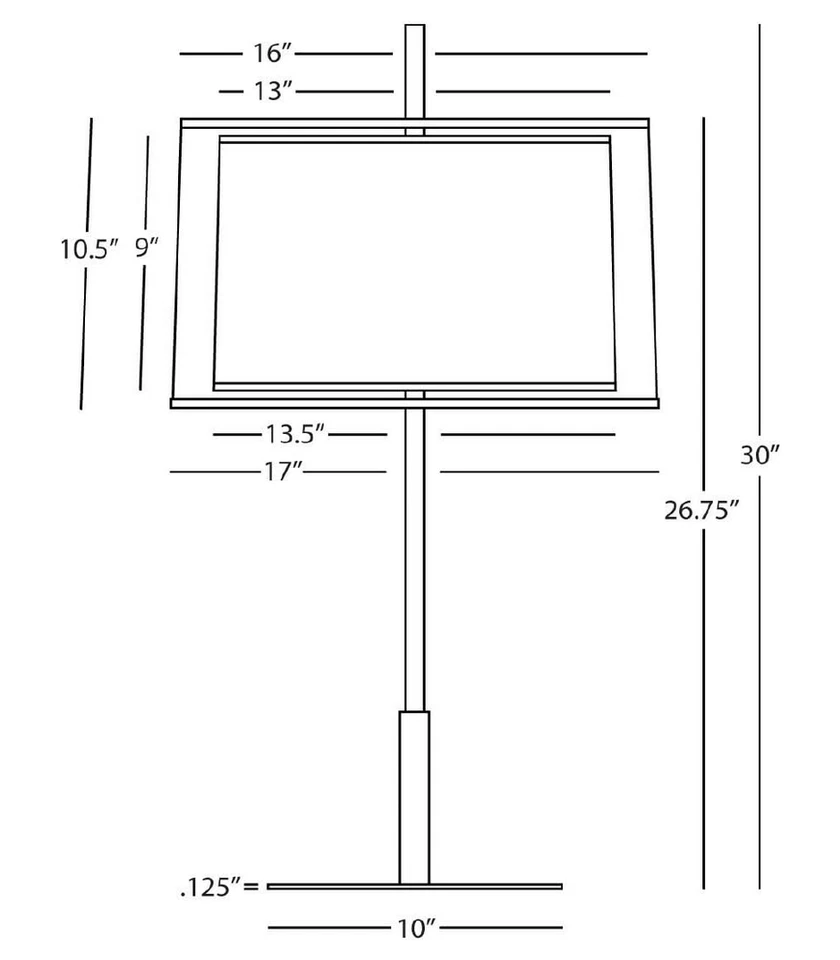 Lámpara de mesa Robert Abbey Z2180 One Light 30" pátina profunda bronce Foto 2 de 2