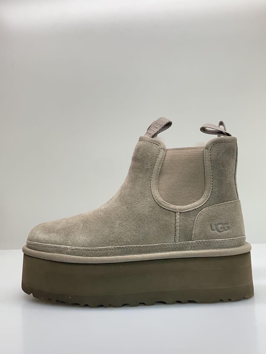 UGG W Neumel Platform Chelsea グレー 7