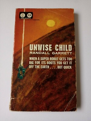Unwise Child Randall Garrett Vintage Mayflower Sci Fi  paperback 1963