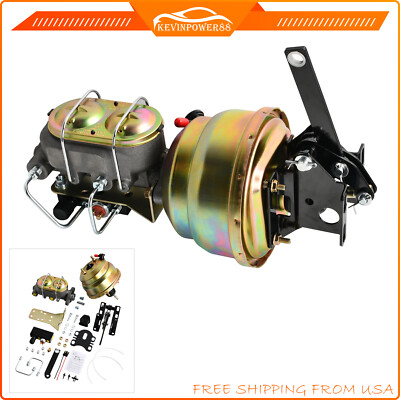 #ad 8quot; Dual Power Brake Booster 1quot; Master Cylinder amp; Prop for 1957 1972 Ford F 100 $124.73
