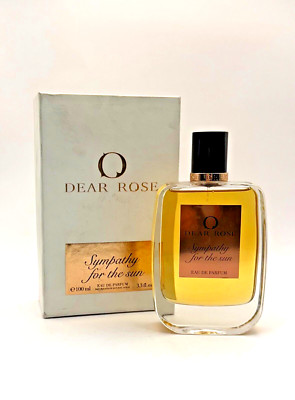Dear Rose Sympathy For The Sun Edp 100ml OLD BADGE! UNSEALED! FREE SHIPPING!