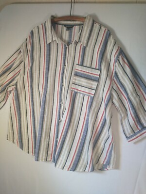 unique spectrum 3x Strips, Cotton Shirt, Button Up