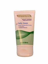 Differin Daily Deep Cleanser - Sensitive Skin Formula 4.0 oz Acne Exp 11/23