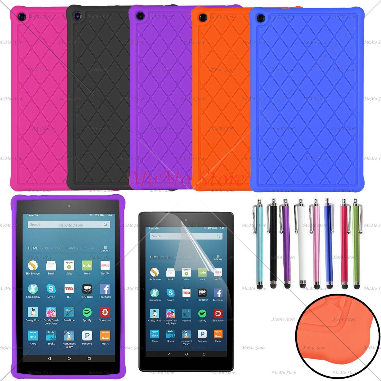 Amazon Fire HD 8/HD 8 Plus Tablet Case 12th Generation 2022