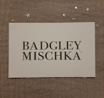 Carte Parfumée - Parfum Card. Badgley Mischka