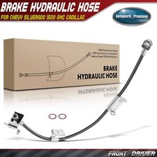 Front Lh Brake Hydraulic Hose For Chevy Silverado 1500 Gmc Sierra 1500 Cadillac