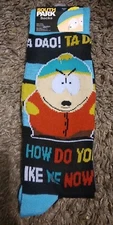 South Park A Dad Tad HYP 2 Pair Men’s Novelty Crew Socks Size 10-13 