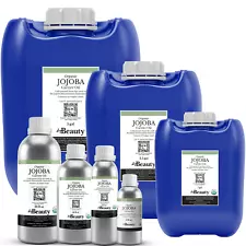 Bulk Jojoba Oil - Large Wholesale Size - Organic, Golden, 100% Pure & Undrefined