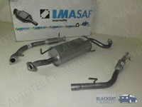 Imasaf Auspuff Komplett für Mitsubishi Pajero Sport (K90/K94) 2.5 TD 2002-2006