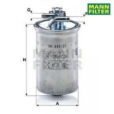 Fuel filter MANN filter WK842/21X for Audi A4 A4 Avant