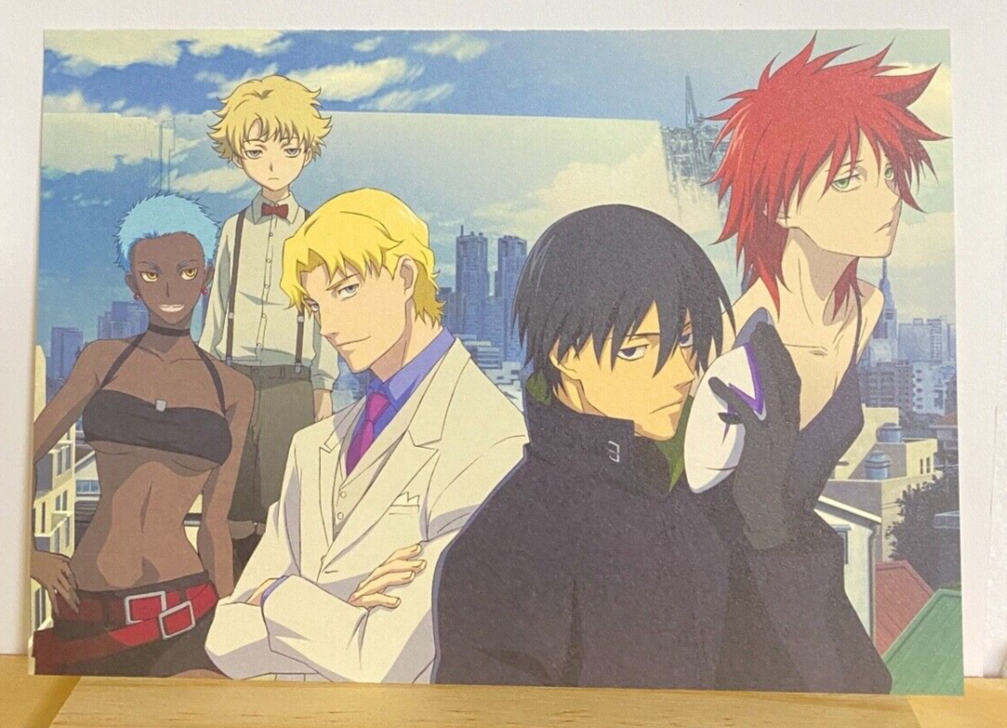 DARKER THAN BLACK 漆黒の花3 有隣堂 ポストカード Hei Havoc November 11 July April DARKER THAN BLACK Limited