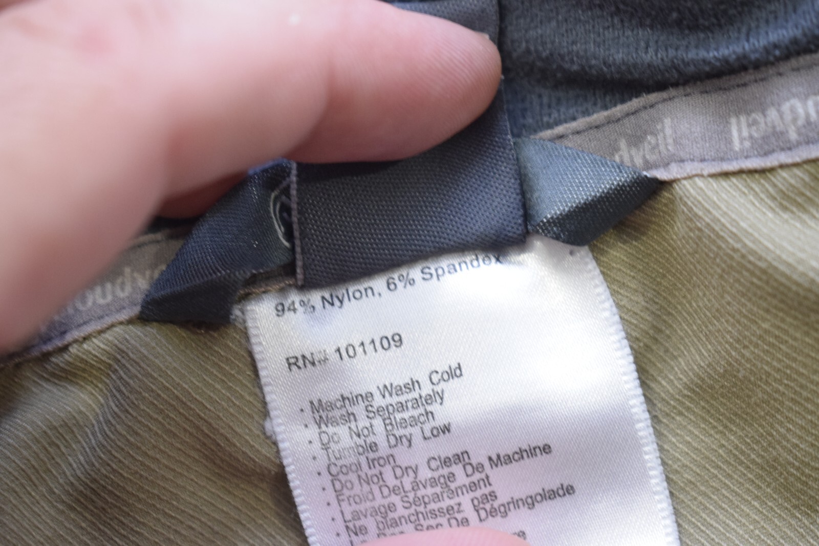 Cloudveil Cargo Hiking Pants Beige Performance Ny… - image 6