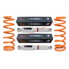 Suspension Kit Rear For Nissan Pathfinder R51 2.5TD 1/2005>ON (Shocks+Springs)