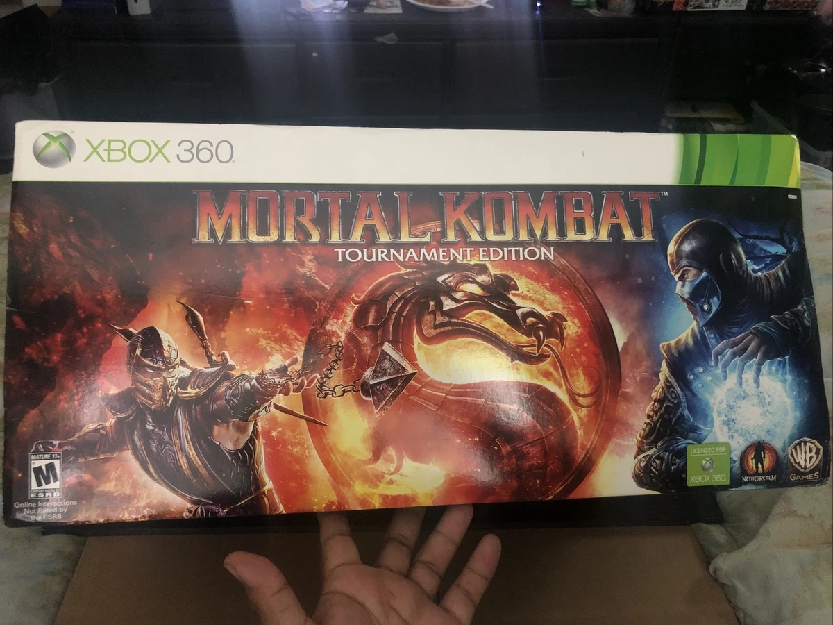 Mortal Kombat -- Tournament Edition (Microsoft Xbox 360, 2011) No Game